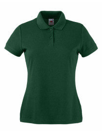 PAKKET>30 Poloshirts met (Bedrijfs) Logo Borduren! Dames Pique Polo Fruit of the Loom 65/35