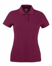 PAKKET>30 Poloshirts met (Bedrijfs) Logo Borduren! Dames Pique Polo Fruit of the Loom 65/35