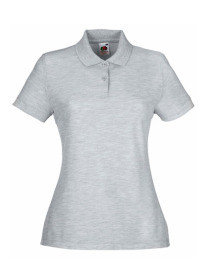 PAKKET>30 Poloshirts met (Bedrijfs) Logo Borduren! Dames Pique Polo Fruit of the Loom 65/35