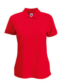 PAKKET>30 Poloshirts met (Bedrijfs) Logo Borduren! Dames Pique Polo Fruit of the Loom 65/35