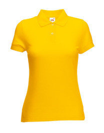 PAKKET>30 Poloshirts met (Bedrijfs) Logo Borduren! Dames Pique Polo Fruit of the Loom 65/35