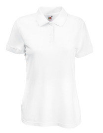 PAKKET>30 Poloshirts met (Bedrijfs) Logo Borduren! Dames Pique Polo Fruit of the Loom 65/35